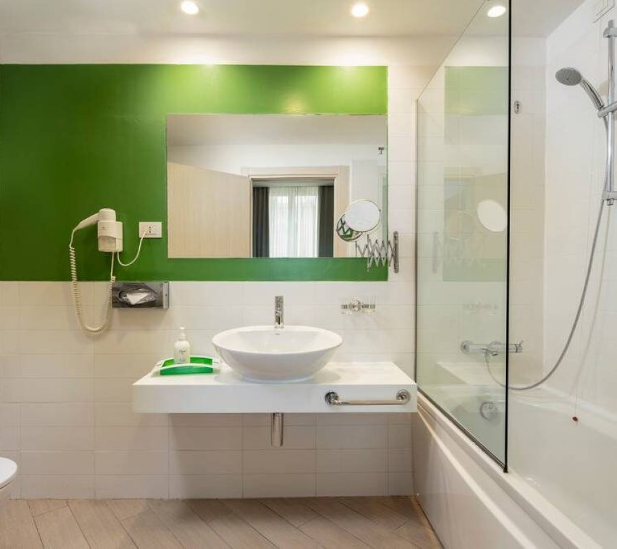 Bagno con vasca