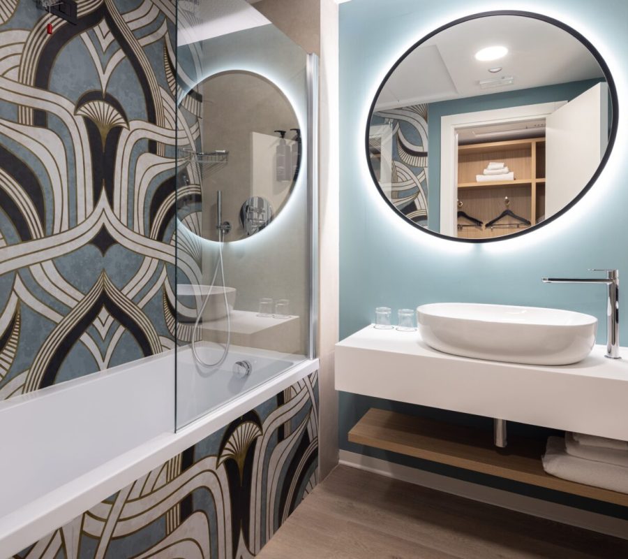 Bagno con vasca